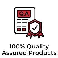 100% Quality Assured Product