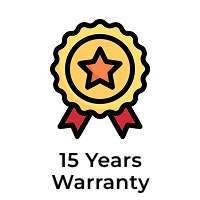 15 year Warranty